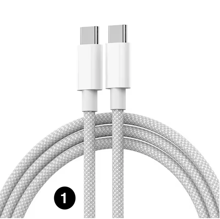 Type C to Type C 60W Fast Charging Cable – Braided Nylon