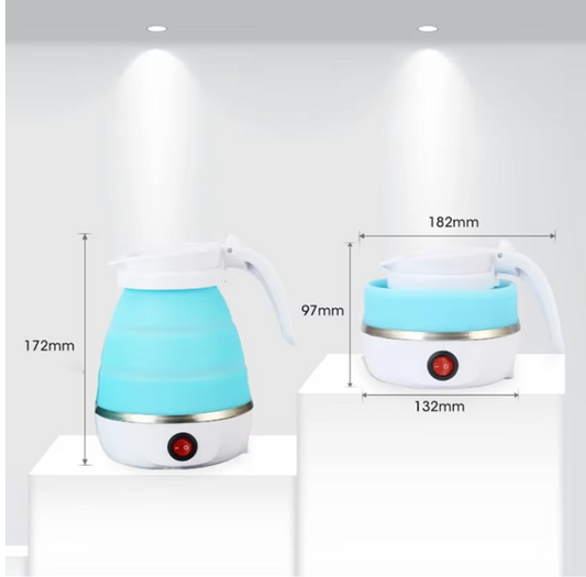 Mini Folding Electric Kettle for Travel & Hotel Use
