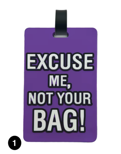 Bright Travel Luggage Tags – Easy Bag Identification
