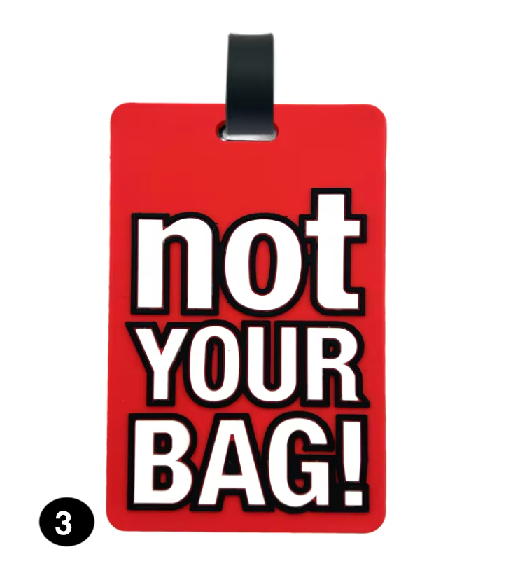 Bright Travel Luggage Tags – Easy Bag Identification