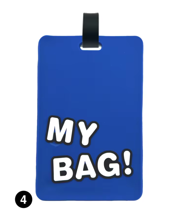 Bright Travel Luggage Tags – Easy Bag Identification