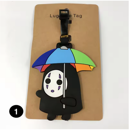 Totoro Luggage Tag – Cute Name Label for Travel Bags