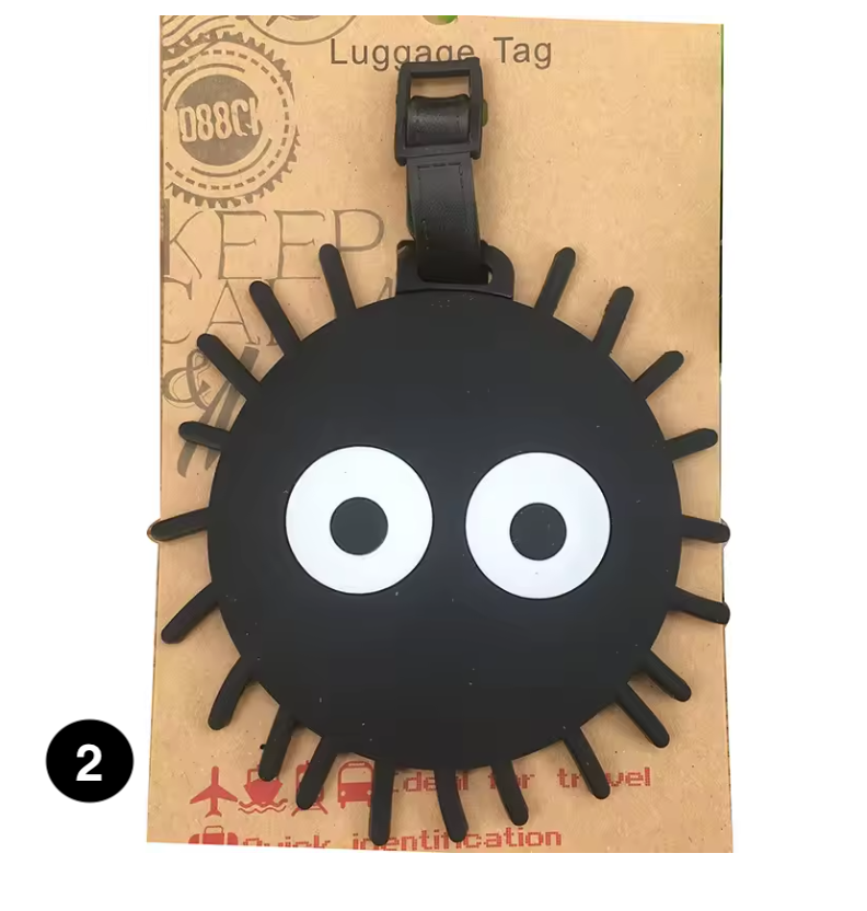 Totoro Luggage Tag – Cute Name Label for Travel Bags