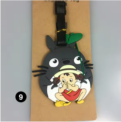 Totoro Luggage Tag – Cute Name Label for Travel Bags