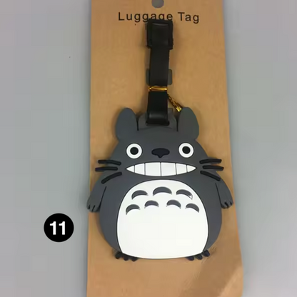 Totoro Luggage Tag – Cute Name Label for Travel Bags