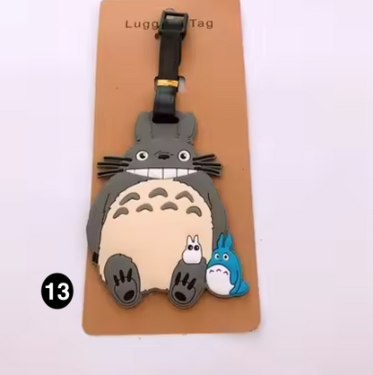 Totoro Luggage Tag – Cute Name Label for Travel Bags