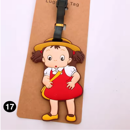 Totoro Luggage Tag – Cute Name Label for Travel Bags
