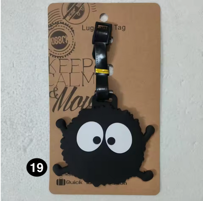Totoro Luggage Tag – Cute Name Label for Travel Bags