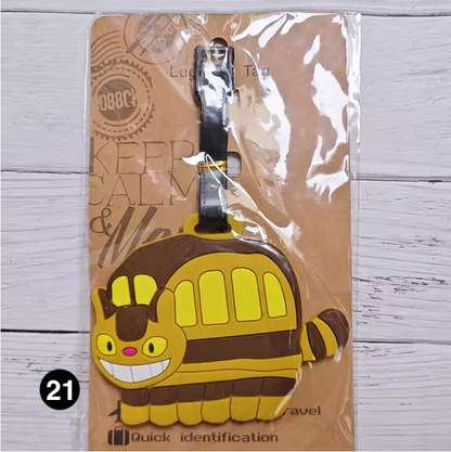 Totoro Luggage Tag – Cute Name Label for Travel Bags