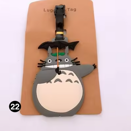 Totoro Luggage Tag – Cute Name Label for Travel Bags