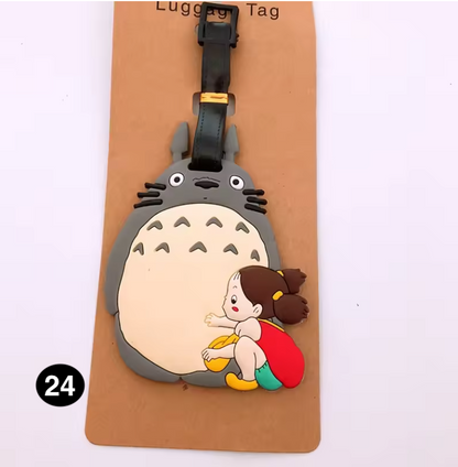Totoro Luggage Tag – Cute Name Label for Travel Bags