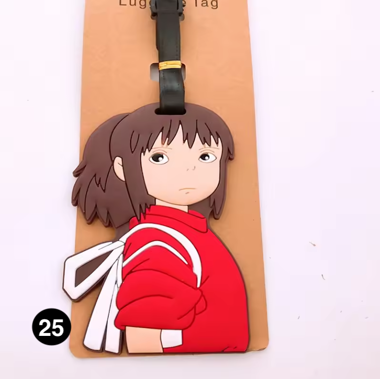 Totoro Luggage Tag – Cute Name Label for Travel Bags