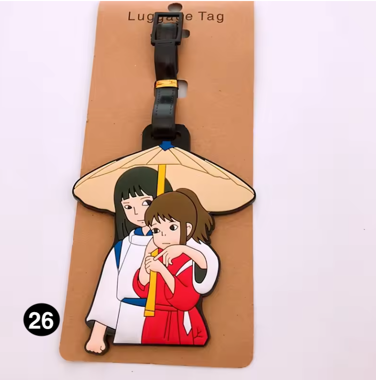 Totoro Luggage Tag – Cute Name Label for Travel Bags
