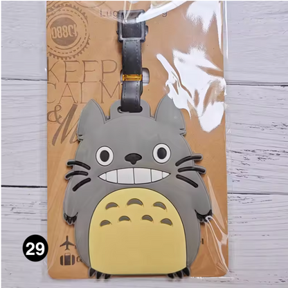 Totoro Luggage Tag – Cute Name Label for Travel Bags