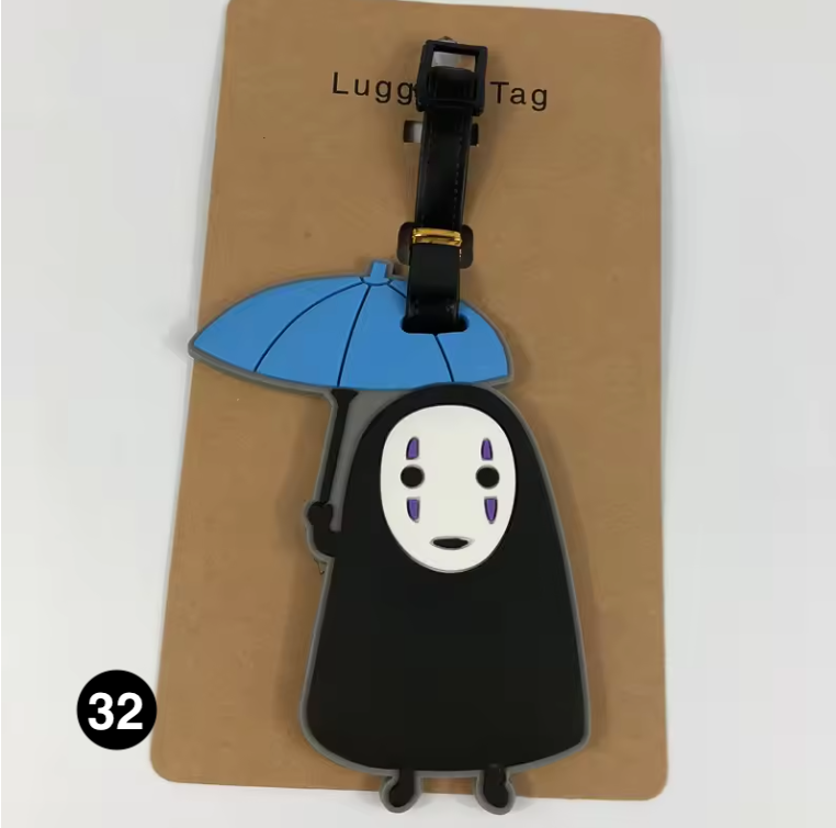 Totoro Luggage Tag – Cute Name Label for Travel Bags
