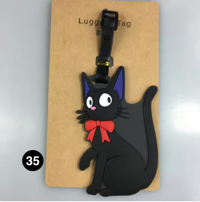 Totoro Luggage Tag – Cute Name Label for Travel Bags