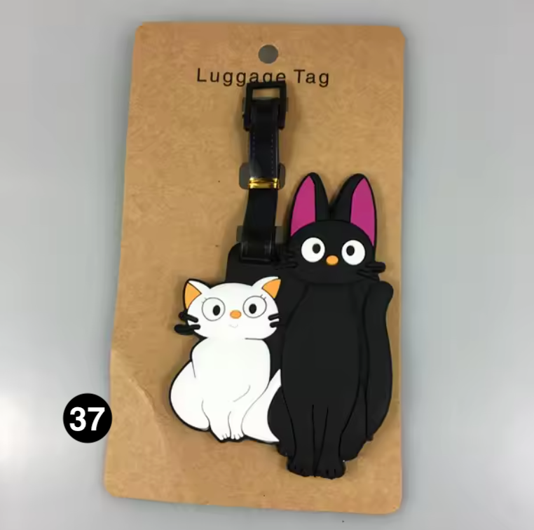 Totoro Luggage Tag – Cute Name Label for Travel Bags