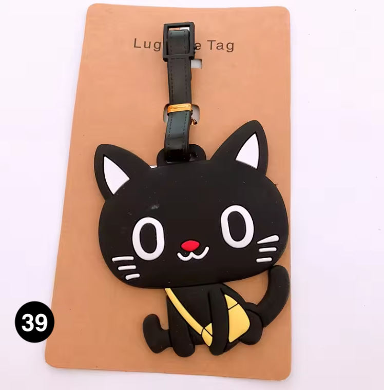 Totoro Luggage Tag – Cute Name Label for Travel Bags