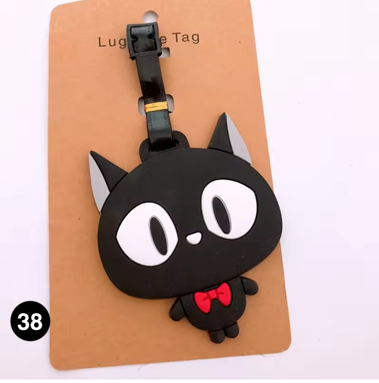Totoro Luggage Tag – Cute Name Label for Travel Bags