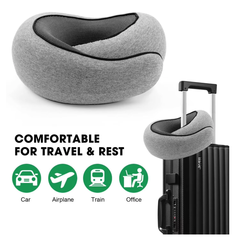 Comfortable Neck Pillow – Perfect for Flights & Travel