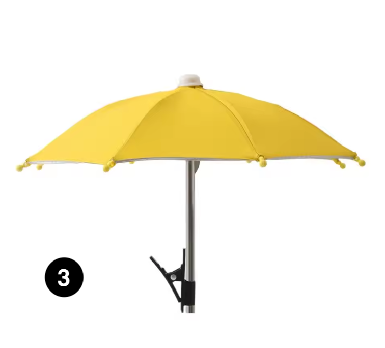 Mini Phone Umbrella – Sun & Rain Protection