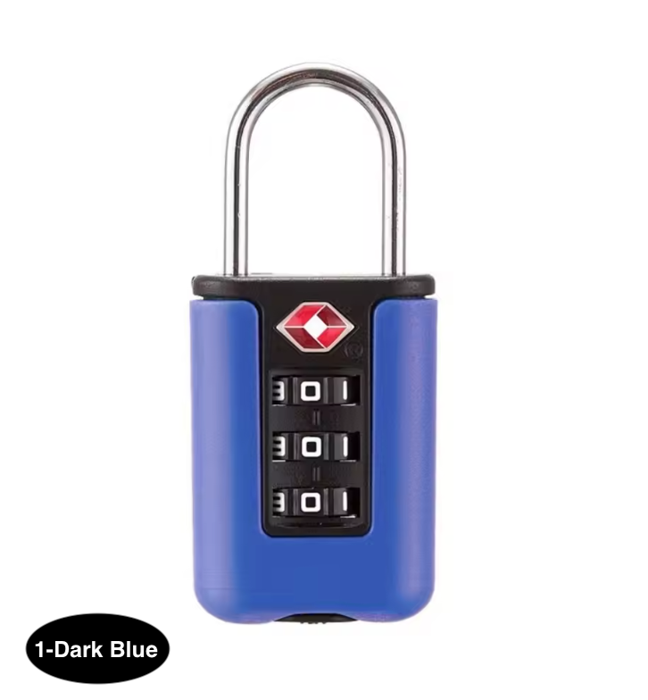 TSA Approved Travel Luggage Lock with 3-Digit Password – Secure Suitcase Lock for Travel Bags
