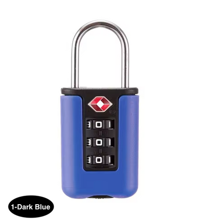TSA Approved Travel Luggage Lock with 3-Digit Password – Secure Suitcase Lock for Travel Bags