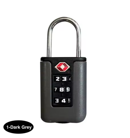 TSA Approved Travel Luggage Lock with 3-Digit Password – Secure Suitcase Lock for Travel Bags