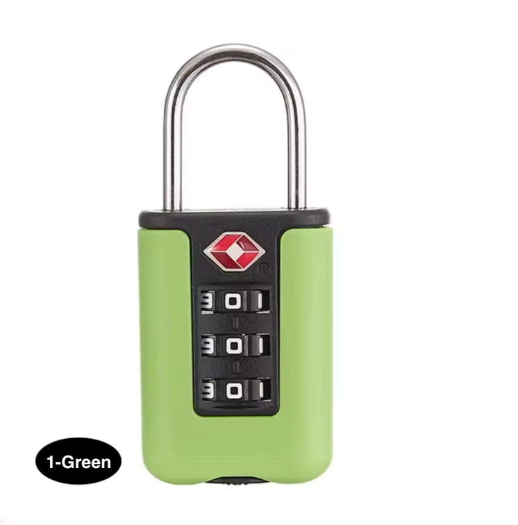 TSA Approved Travel Luggage Lock with 3-Digit Password – Secure Suitcase Lock for Travel Bags