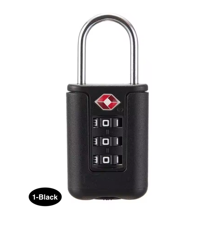 TSA Approved Travel Luggage Lock with 3-Digit Password – Secure Suitcase Lock for Travel Bags