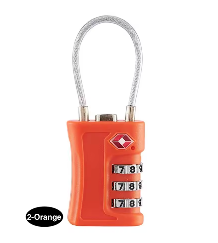 TSA Approved Travel Luggage Lock with 3-Digit Password – Secure Suitcase Lock for Travel Bags