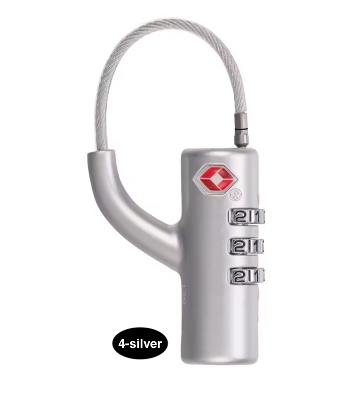 TSA Approved Travel Luggage Lock with 3-Digit Password – Secure Suitcase Lock for Travel Bags