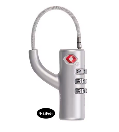 TSA Approved Travel Luggage Lock with 3-Digit Password – Secure Suitcase Lock for Travel Bags