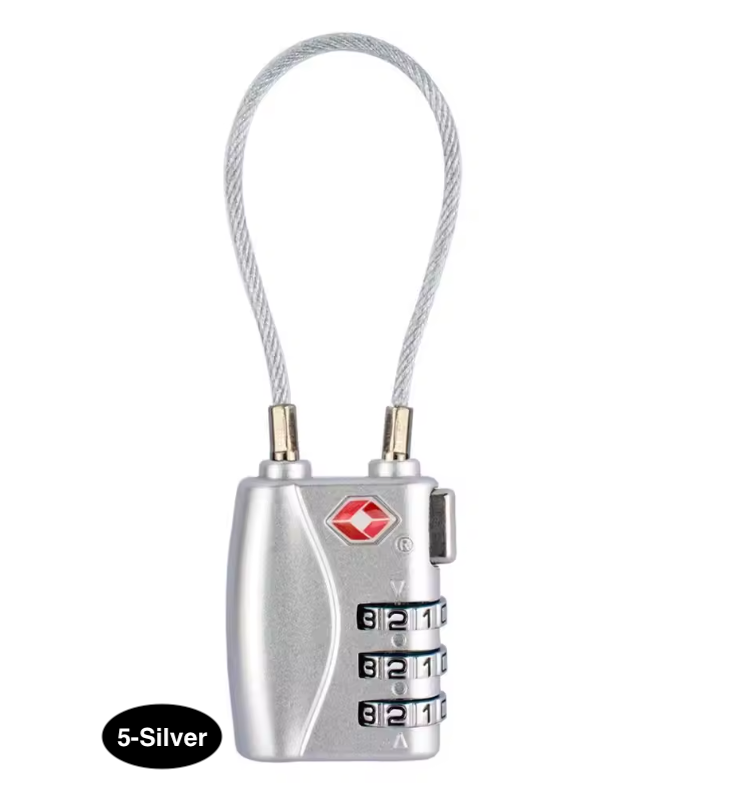 TSA Approved Travel Luggage Lock with 3-Digit Password – Secure Suitcase Lock for Travel Bags