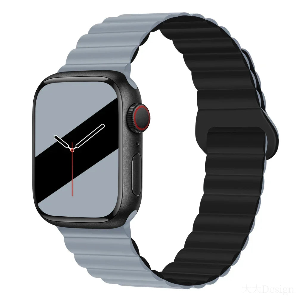 Part 3/3 – Magnetic Silicone Strap for Apple Watch