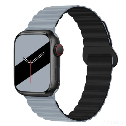 Part 3/3 – Magnetic Silicone Strap for Apple Watch