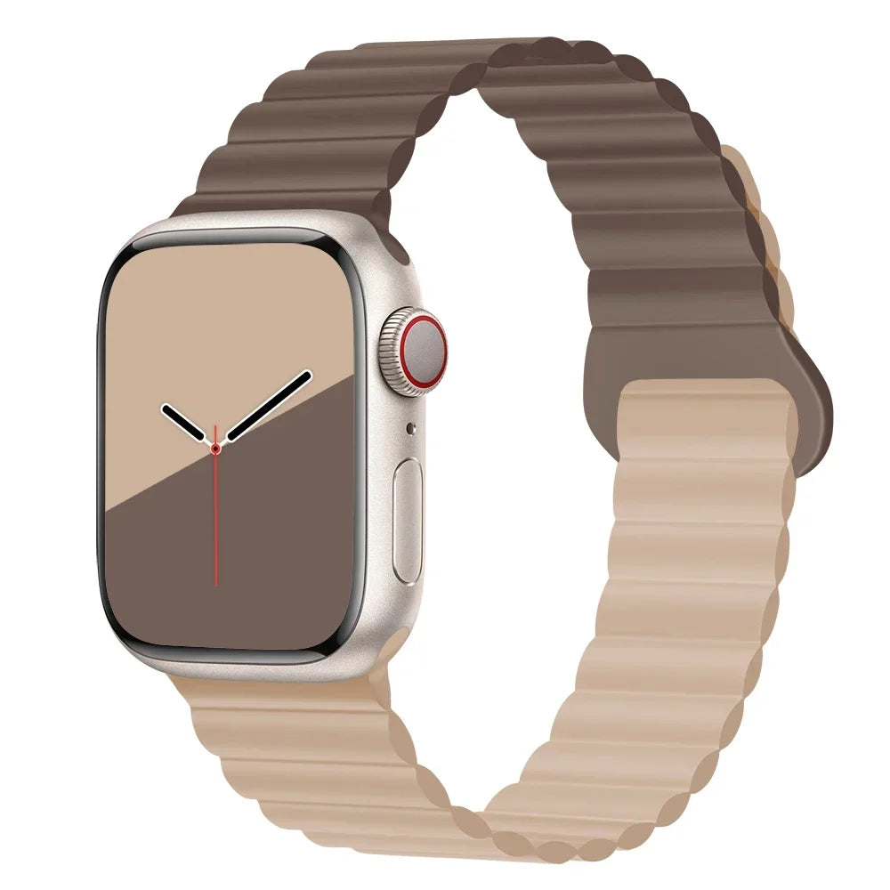 Part 2/3 – Magnetic Silicone Strap for Apple Watch
