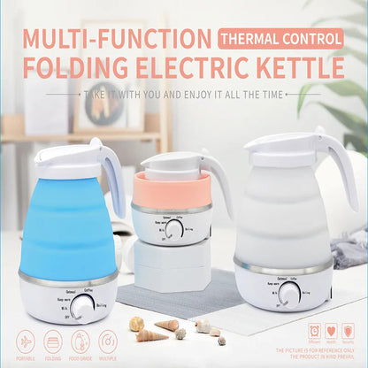 Mini Folding Electric Kettle for Travel & Hotel Use
