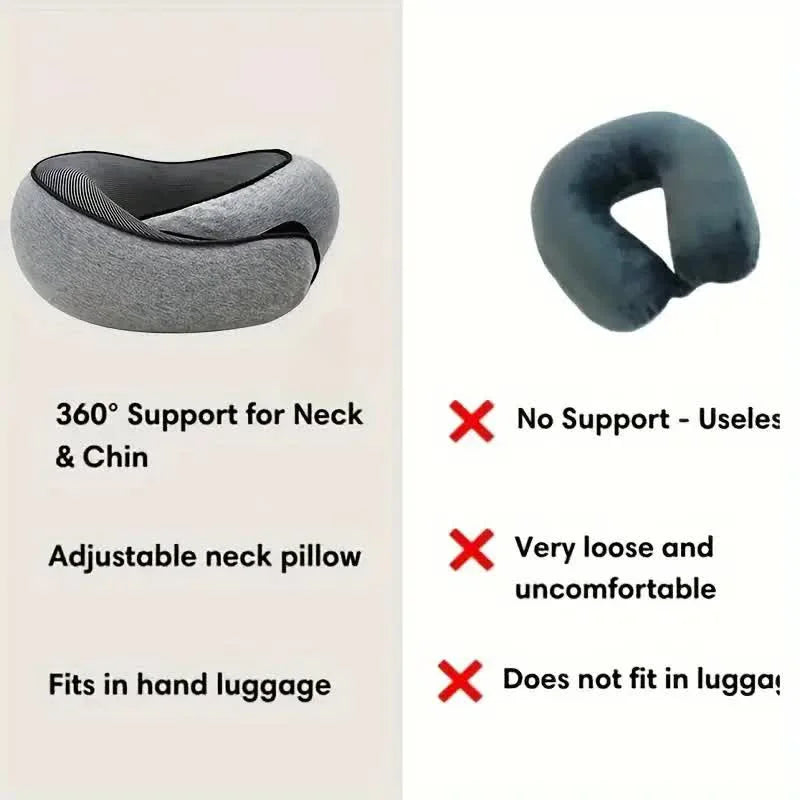 Comfortable Neck Pillow – Perfect for Flights & Travel