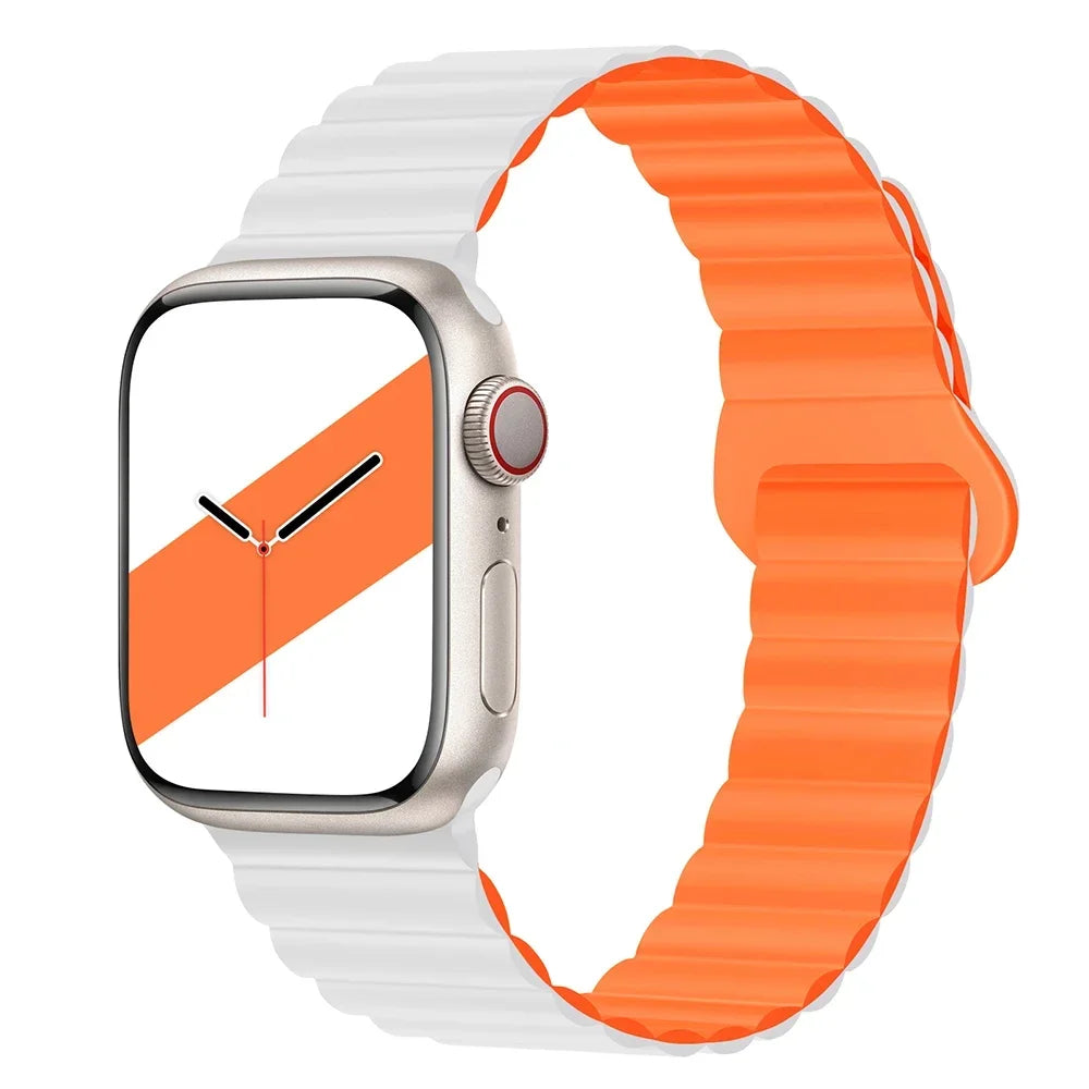 Part 2/3 – Magnetic Silicone Strap for Apple Watch