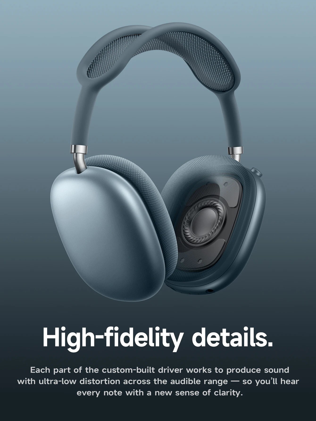 HOCO W65 Plus ANC Wireless Over-Ear Headphones – Noise Cancelling, Hi-Fi Sound