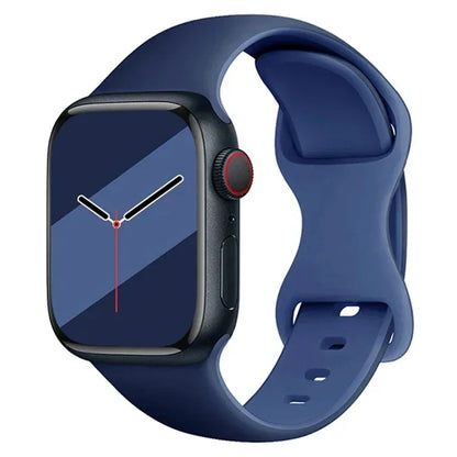 Two-Tone Sports Silicone Strap For Apple Watch