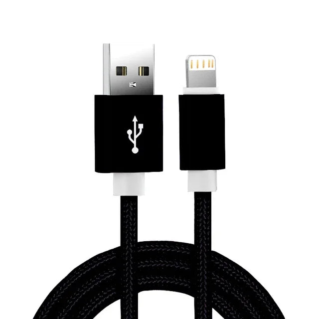 iPhone USB Charging Cable – Braided Nylon Durable Design
