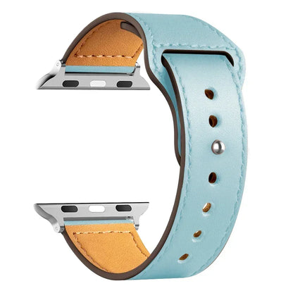 Leather strap For Apple watch band