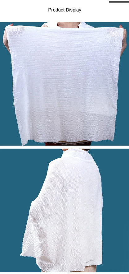 Disposable Compressed Cotton Bath Towel for Travel & Hotel – Large Size 70×140cm