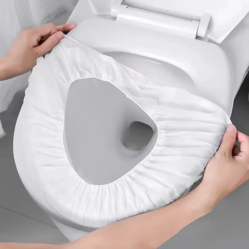 Disposable Toilet Seat Covers – Waterproof Travel Hygiene Protection (Hotel & Public Toilets)