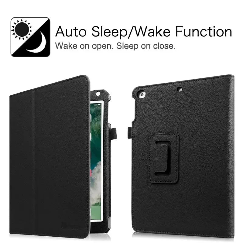 Smart PU Leather iPad Case – Slim, Protective & Stylish