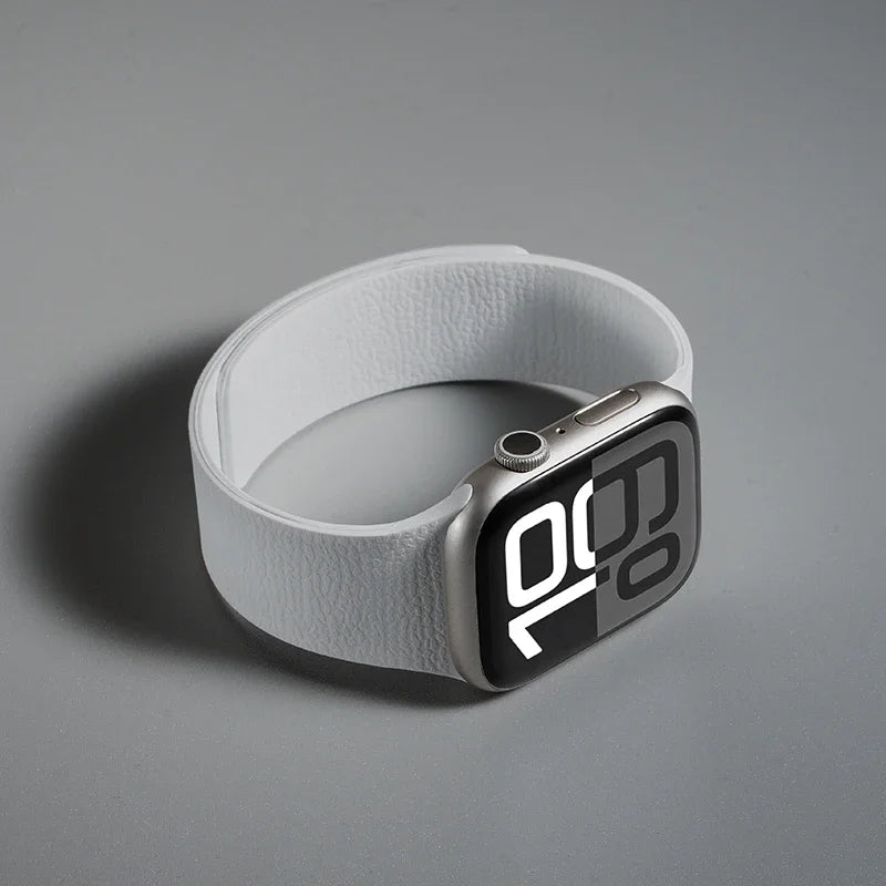 Magnetic Strap For Apple Watch Bands Ultra 2 49mm 44mm 45mm 46mm 42mm 40mm Belt Silicone Bracelet iWatch Series 10 8 7 6 5 9 SE