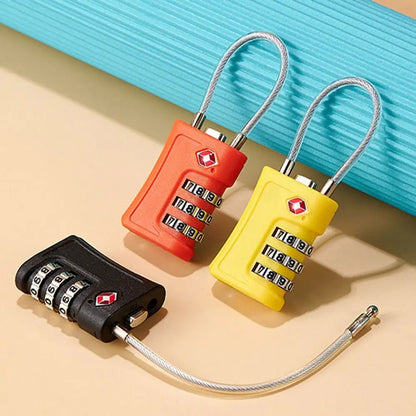 TSA Approved Travel Luggage Lock with 3-Digit Password – Secure Suitcase Lock for Travel Bags