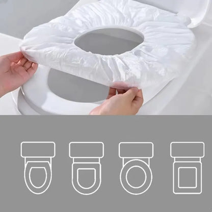 Disposable Toilet Seat Covers – Waterproof Travel Hygiene Protection (Hotel & Public Toilets)
